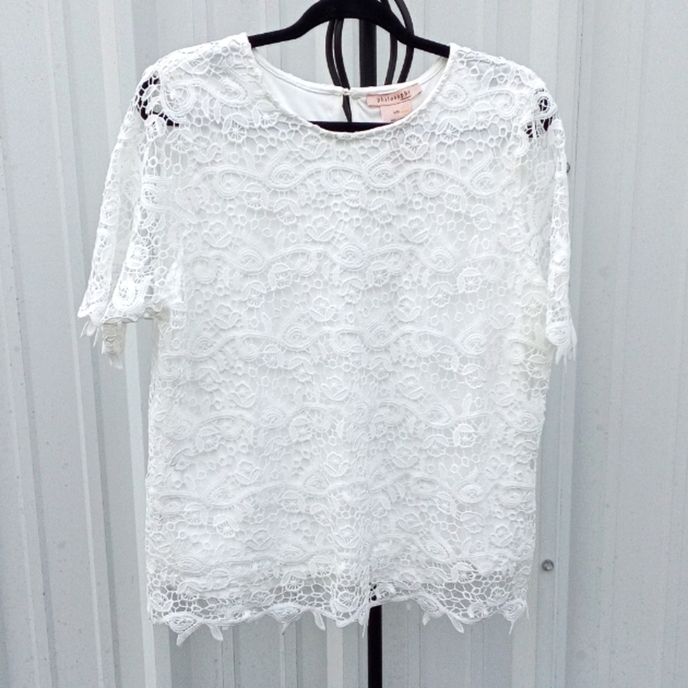 Beautiful philosophy laced top